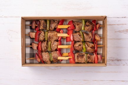 Box of Beef Skewers 