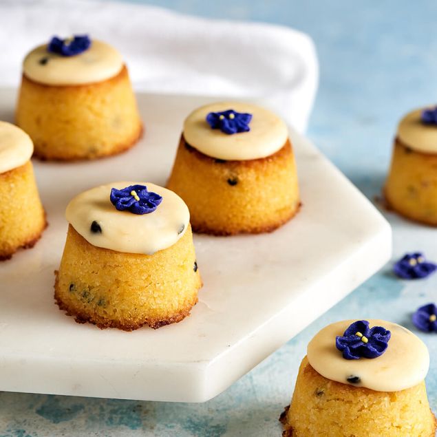 Polenta Passionfruit Babycake Box of 13
