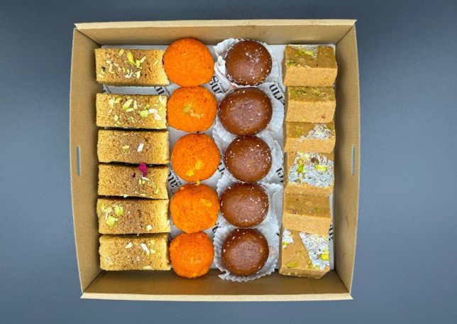Diwali Special Indian Sweet Platter