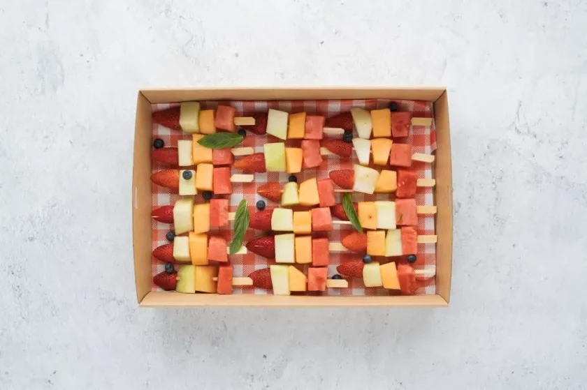 Fresh Fruit Skewers  