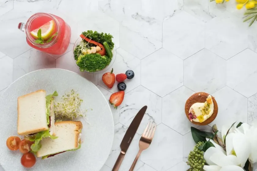 Gluten Free VIP Sandwich Platter & Hot Finger Food (Per Person)