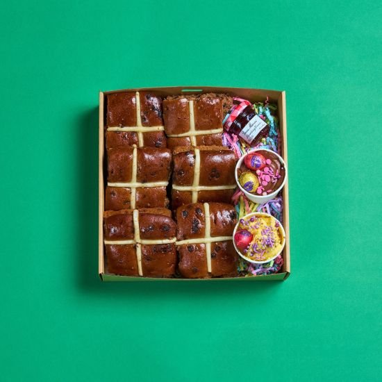 Gluten Free Hot Cross Bun Box of 6
