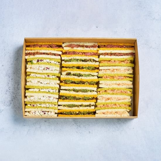 Easter Theme Finger Sandwich Platter							