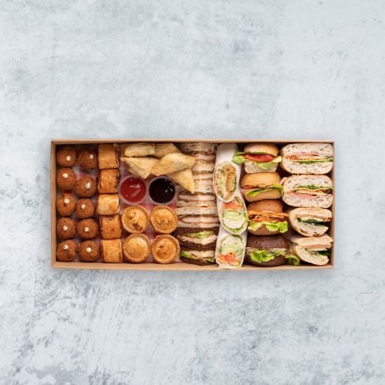 VIP Sandwich Platter With Finger Hot Food (Per Person)