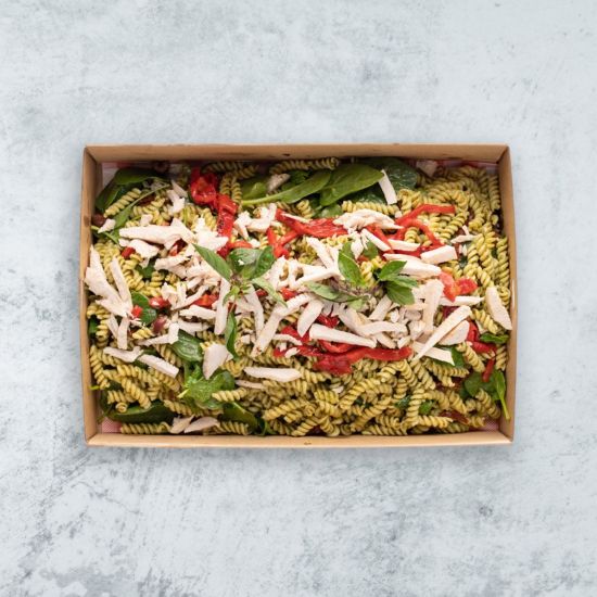 Creamy Penne Pesto & Chicken Salad
