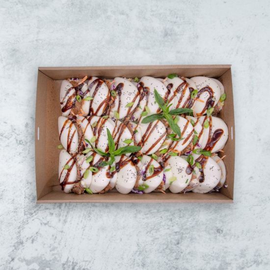 Asian Style Pork Bao Bun Box of 18