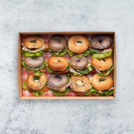 Lunch Bagel Box of 18 
